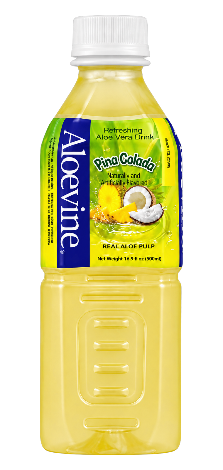 Botella Aloevine Piña Colada